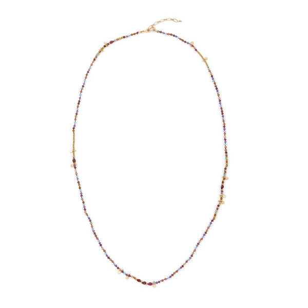 ADOUM Apatite-améthyste Bracelet multi-tours