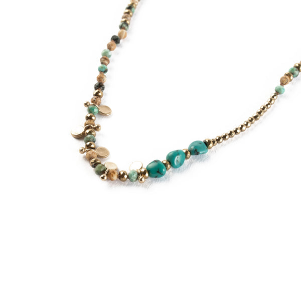 ADOUM Collier Turquoise