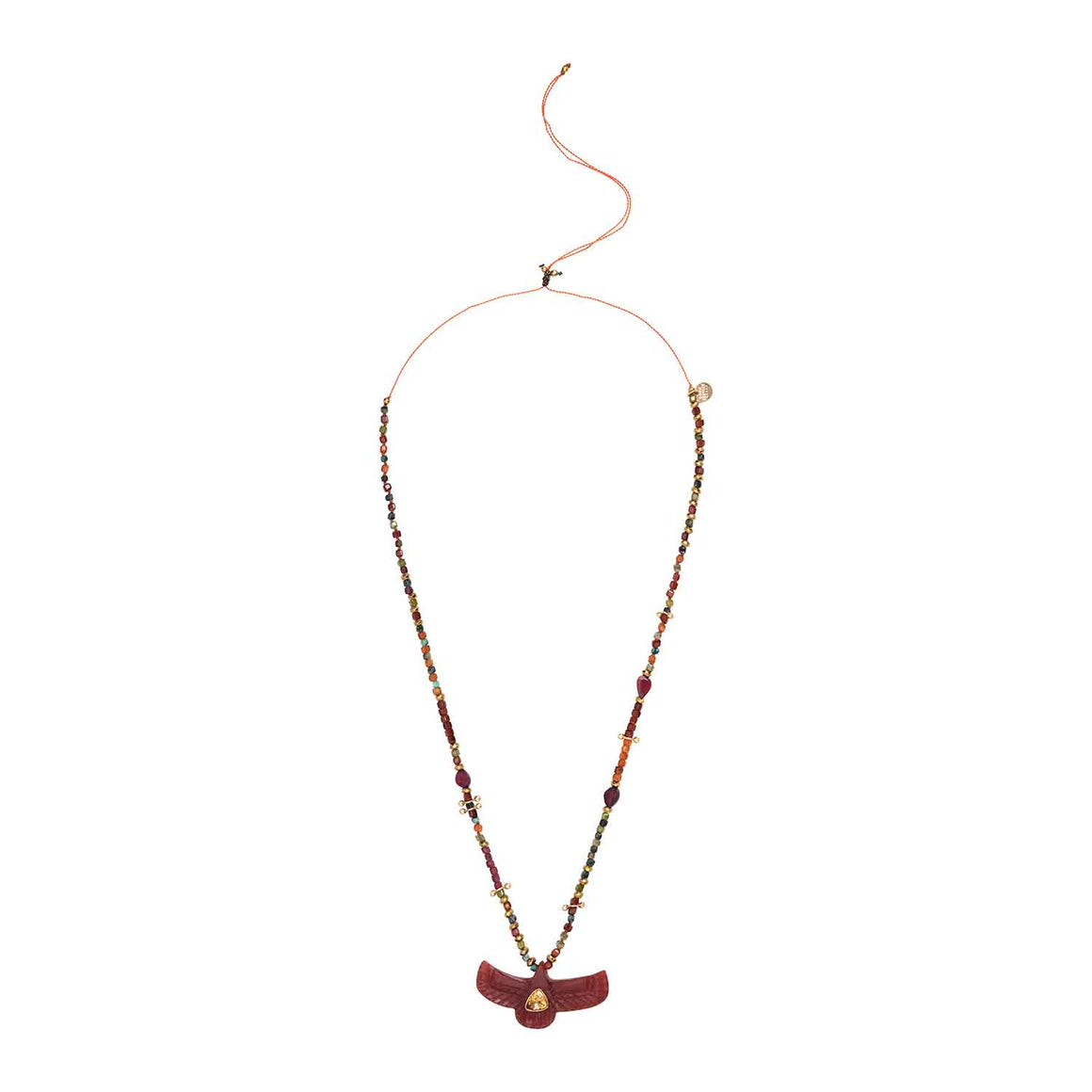 SHAMAN Sacred Phoenix Necklace, Carnelian