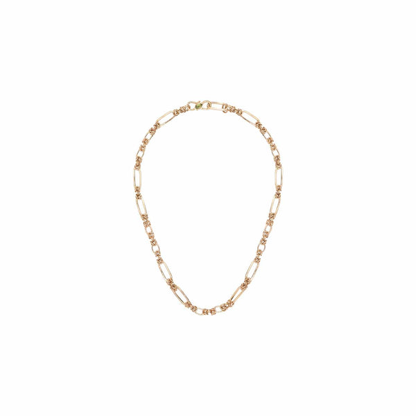 Couture Chain Choker Necklace, 24k Gold-Plated Brass