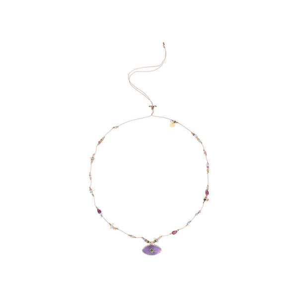 IRIS Amethyst Necklace