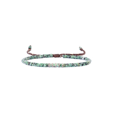 APACHE Bracelet Turquoise africaine, Argent 925