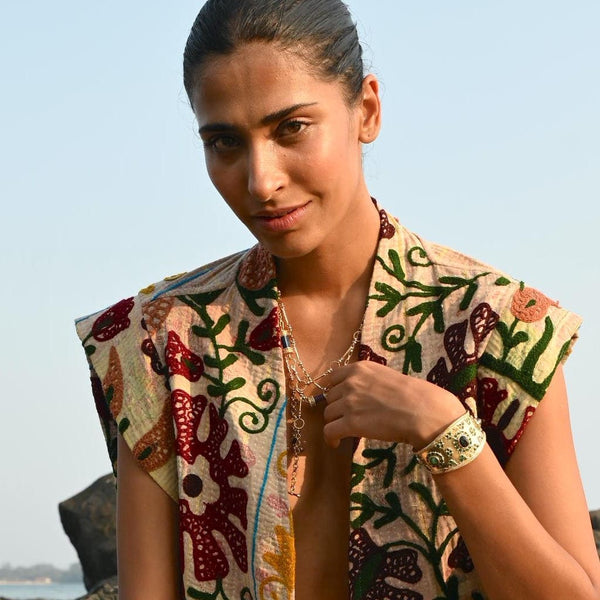 APSARA Manchette Rubis Zoisite