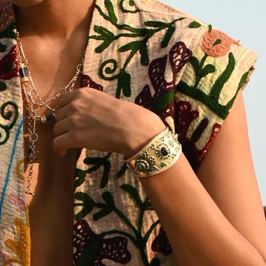 APSARA Manchette Rubis Zoisite