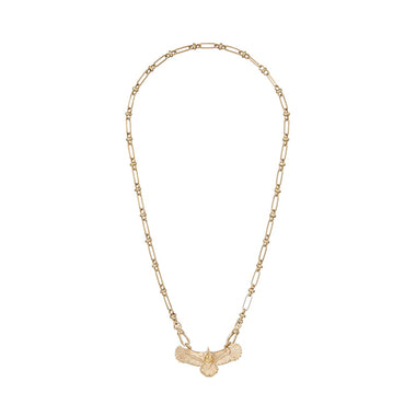 AQUILA Collier Aigle Citrine - Doré 24 cts