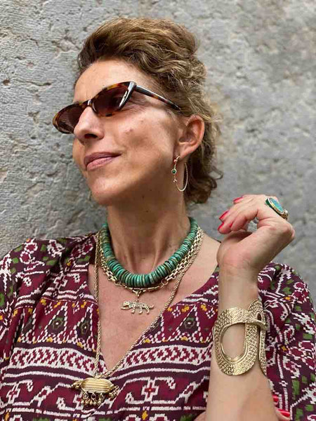 ARIZONA Collier Turquoise XL