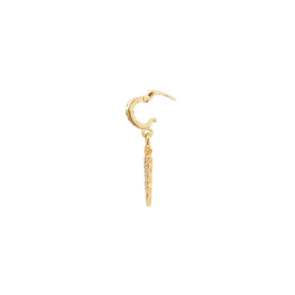 ARROW Charm Diamants argent plaqué or