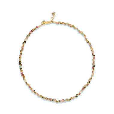 BENGALI Collier Tourmalines - Argent plaqué or