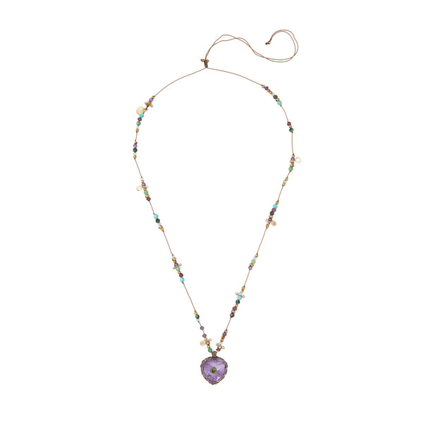 BLOSSOM collier Améthyste