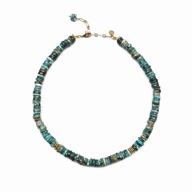 BORA BORA Collier Chrysocolle