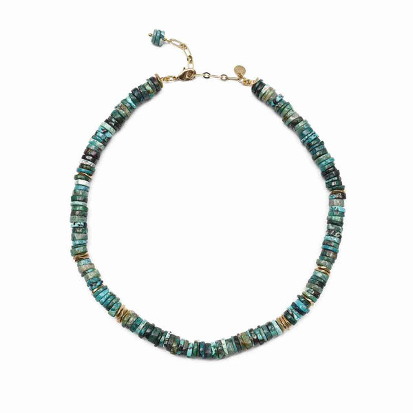 BORA BORA Collier Chrysocolle