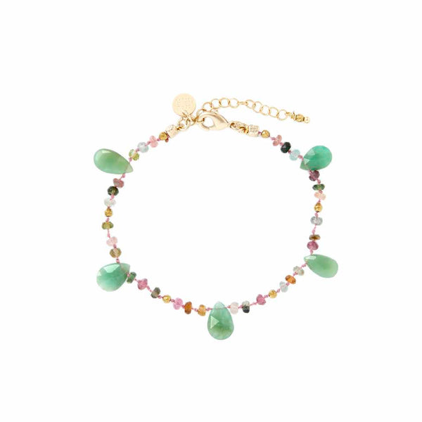 BRIOLETTES Bracelet Chrysoprase