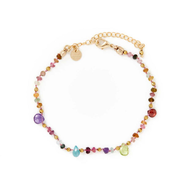 BRIOLETTES Bracelet Multi pierres