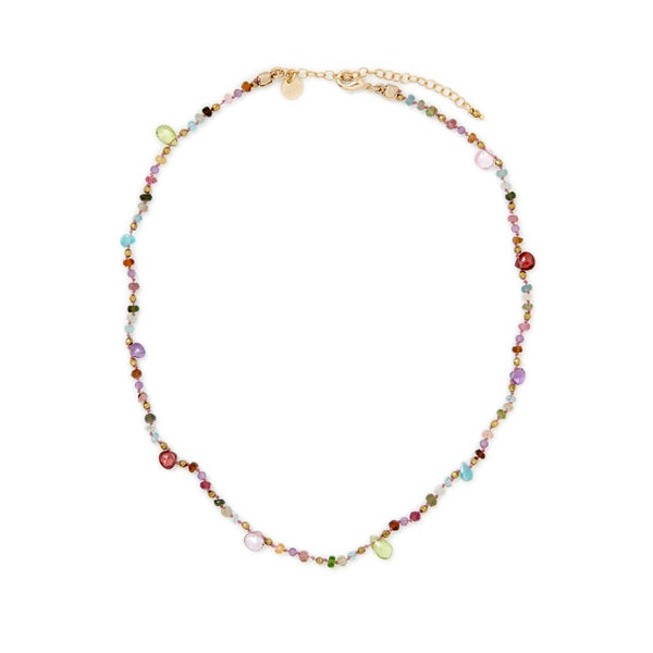 BRIOLETTES Collier Multi pierres