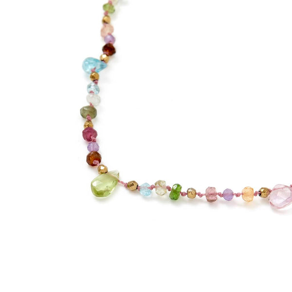 BRIOLETTES Collier Multi pierres