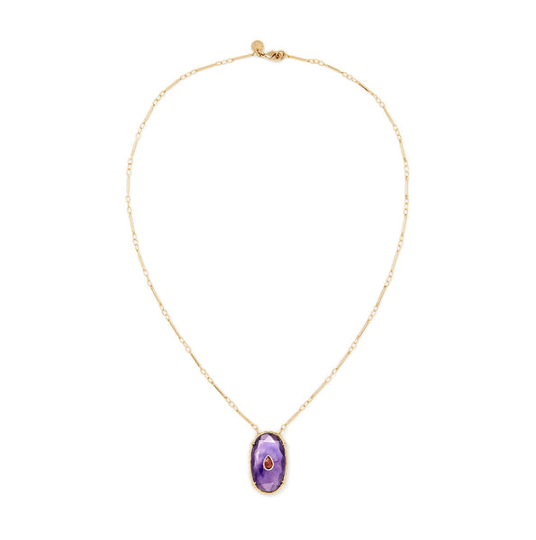 CHEEMA Collier Améthyste
