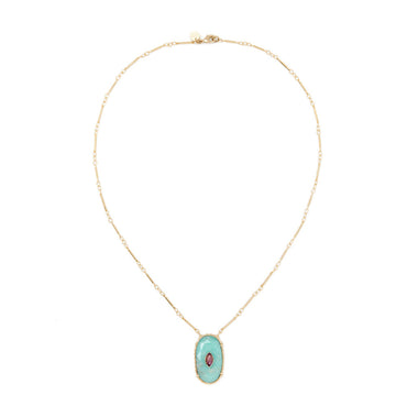CHEEMA Collier Chrysoprase