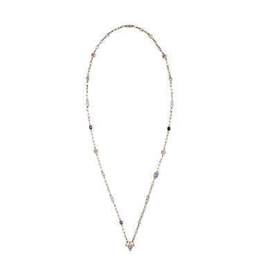COSMOS - Chaîne multi pierres pour charm's - Doré 24 cts