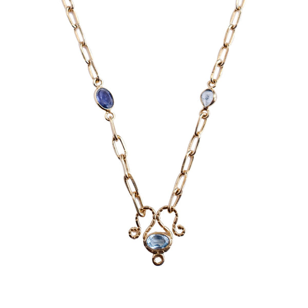 COSMOS - Chaîne multi pierres pour charm's - Doré 24 cts