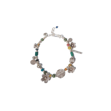 DAISY Bracelet multicolore multi charms Argent 925