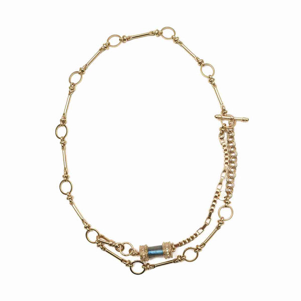 DEVA Collier, Bracelet multi-tours Labradorite