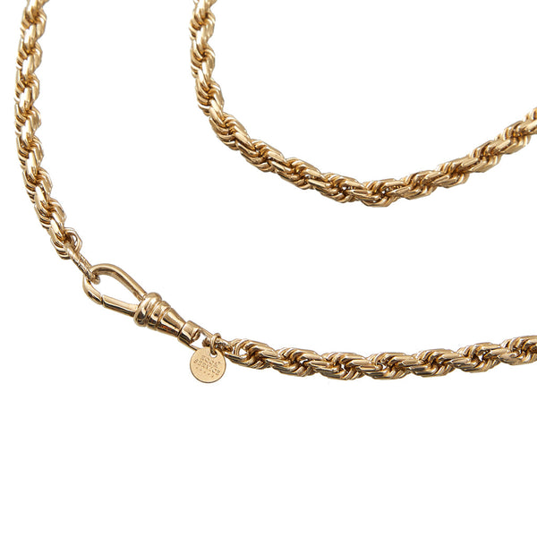 DIVA Chaîne Torsadée XL Dorée à l'or 24 cts