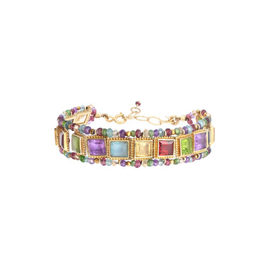 SALINA Rainbow Multi-Stone Bracelet