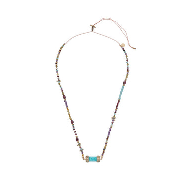 DEVA Collier Perlé Amazonite