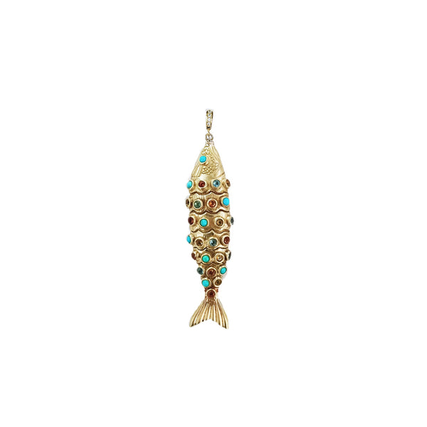 PAROS Articulated Fish Charm