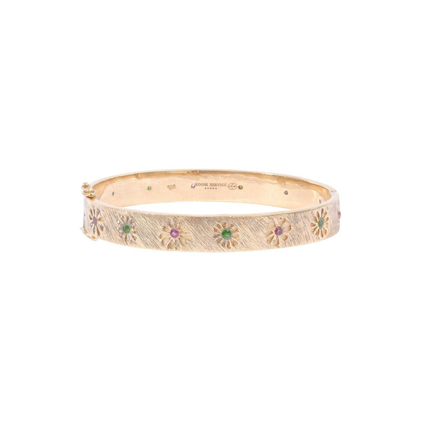 FLEURETTES - Bracelet, doré 24 cts