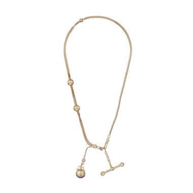 FOB Collier style vintage Améthyste - Doré 24 cts