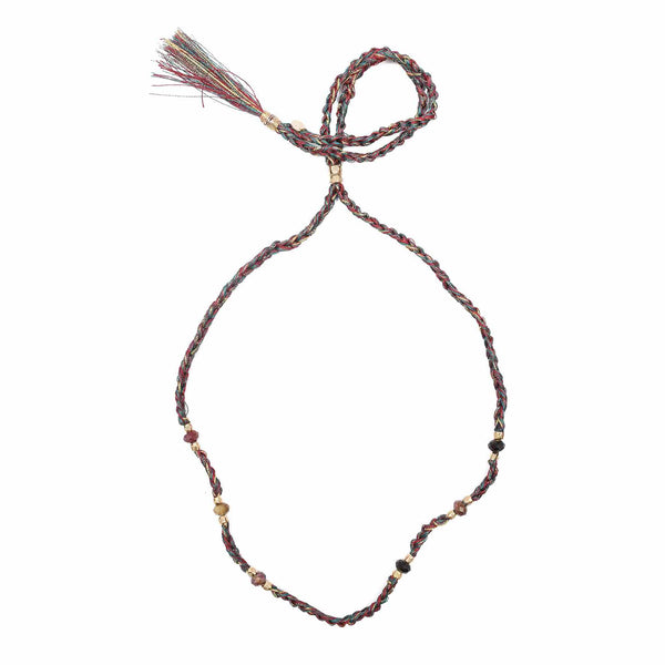 GAUTAMA Collier cordon crocheté pour charm's