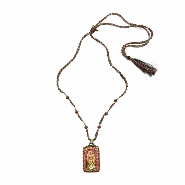 GAUTAMA Collier cordon crocheté pour charm's