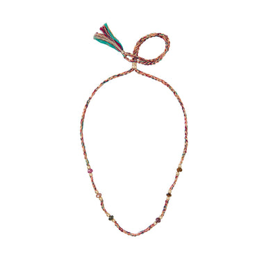 GAUTAMA Collier cordon crocheté pour charm's - Tourmalines