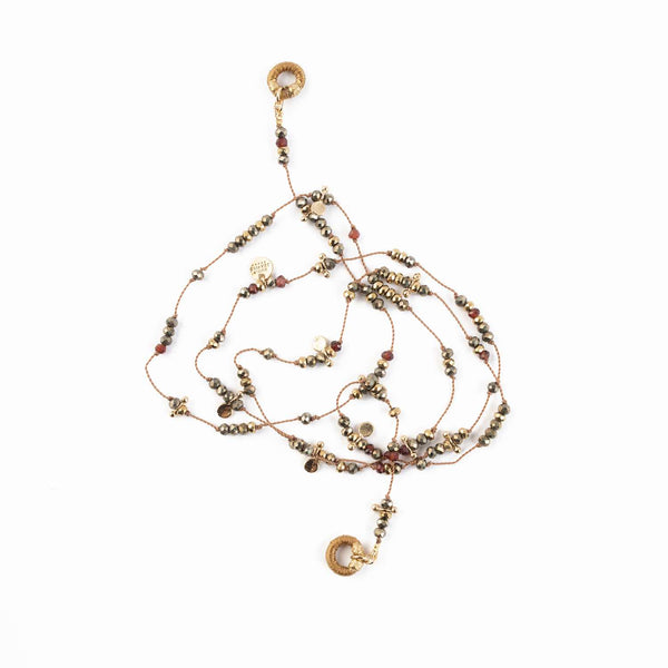 HOLIDAY Chaîne de lunettes Pyrite