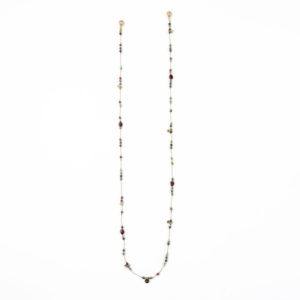 HOLIDAY Chaîne de lunettes Rubis zoisite