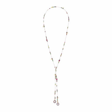 HOLIDAY Chaîne de lunettes Rubis zoisite, grenat