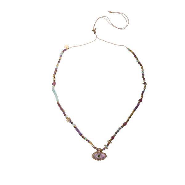 IRIS PERLE collier Améthyste