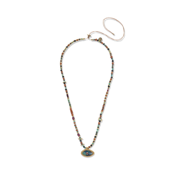 IRIS PERLE Collier Labradorite