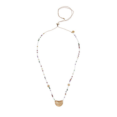 JAMIE Collier précieux Perle d'eau douce - Argent plaqué or 24 cts