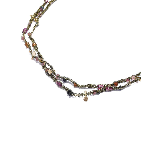 KASHAYA Bracelet multi-tours, Black Gold