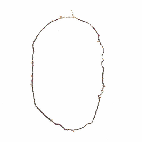 KASHAYA Bracelet multi-tours Bronze Rubis zoisite