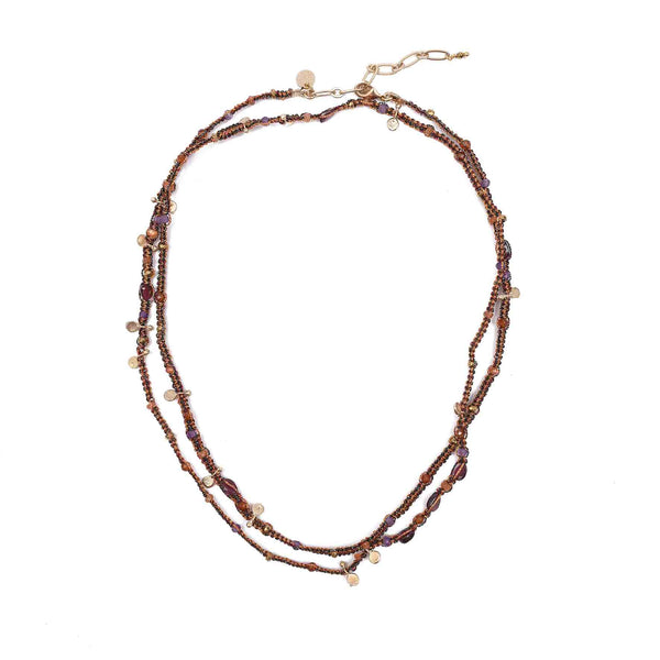 KASHAYA Bracelet multi-tours, Cuivré