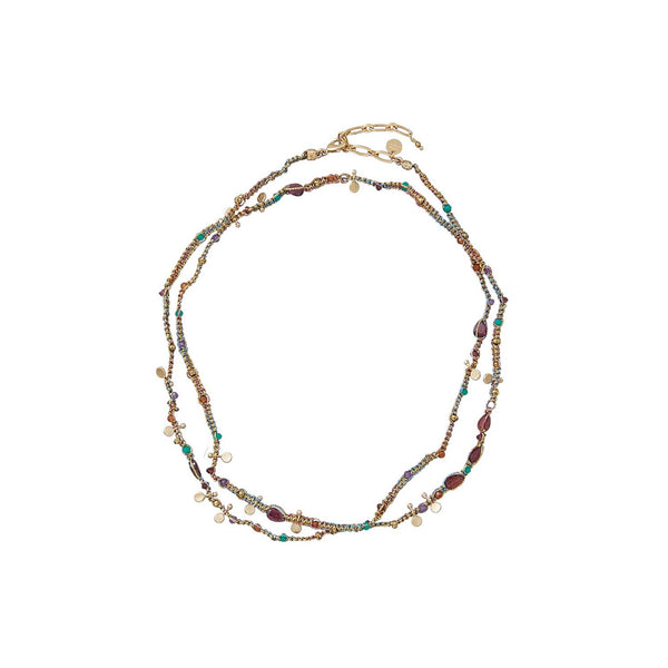 KASHAYA Bracelet multi-tours Gold & Rainbow