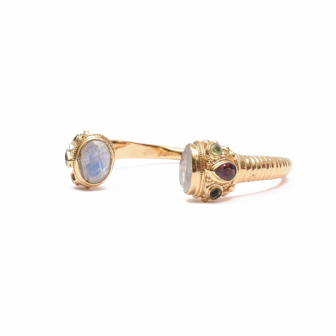 MAHARADJAH Moonstone Bangle Bracelet