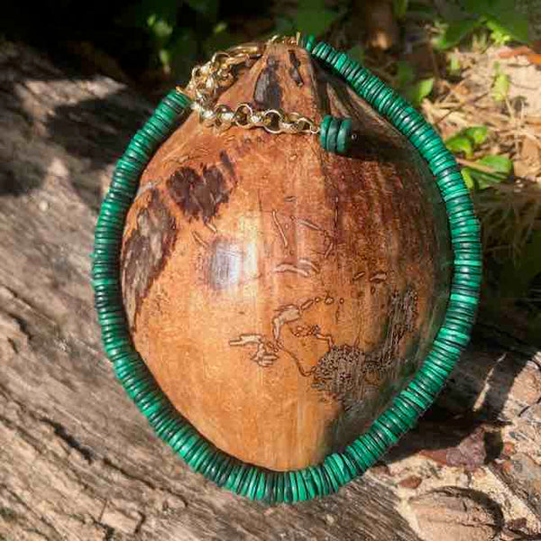 MALAKI Collier Malachite