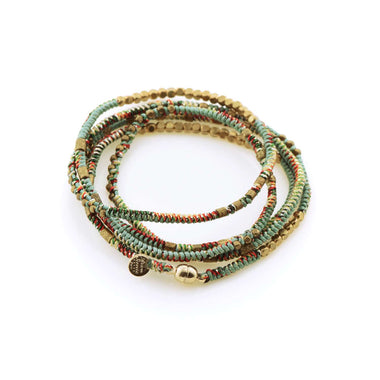 MANILLA Bracelet Multi-tours Turquoise