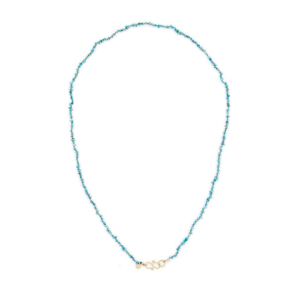 MOOREA Turquoise - Chaîne perlée pour charm's