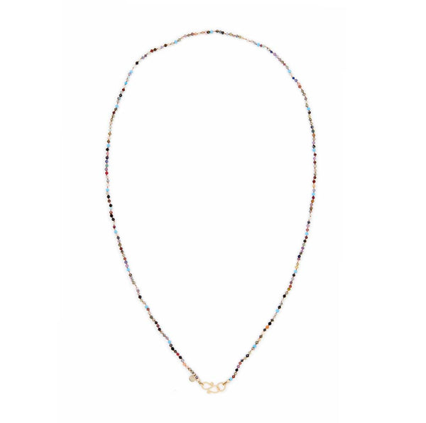 MOOREA pierres multicolores - Chaîne perlée pour charm's