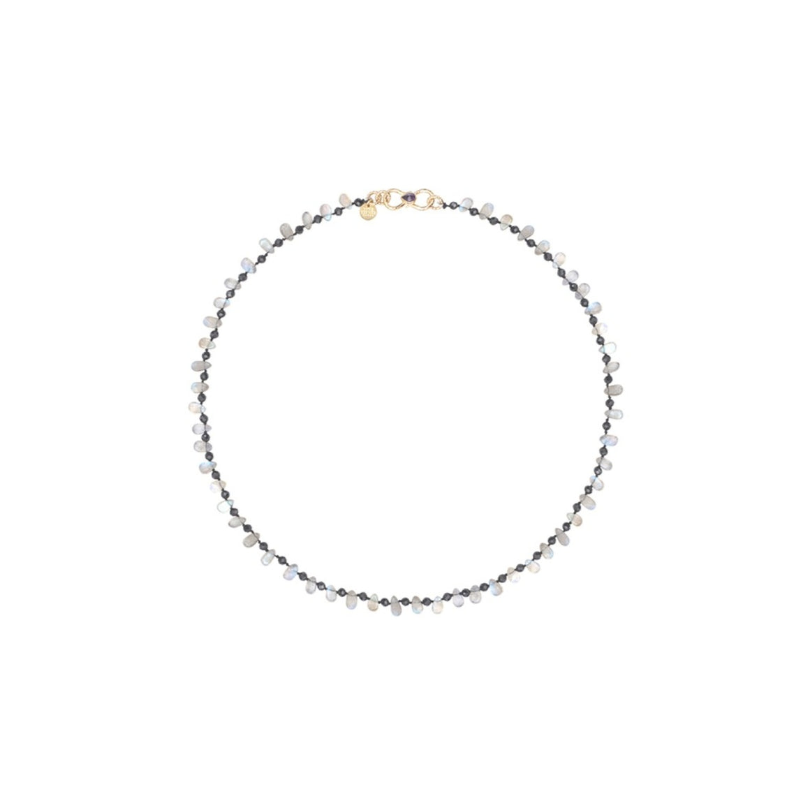 MULTI BRIOLETTES Collier Amazonite et Tourmaline